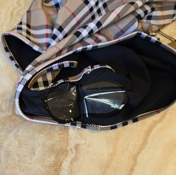 Burberry Check One Piece swimsuit MSRP $510 - Picture 16 of 17